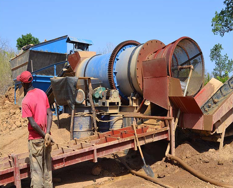 Washing and screening line reference