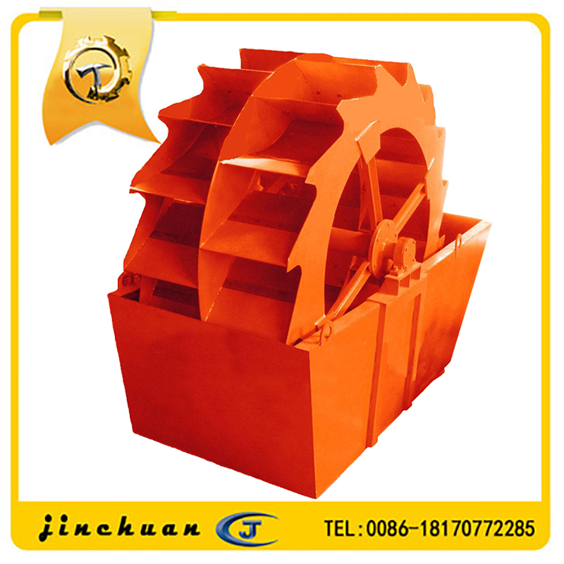 Sand washing plant wheel type sand washer 